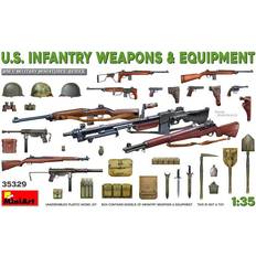 Modeller & Byggsatser Miniart 1/35 U.S. Weapons and Equipment Infantry 35329