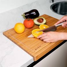 Alpina Wooden Large Edge Kitchen Chopping Board