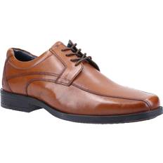 Hush Puppies Mens Brandon Leather Shoes Tan