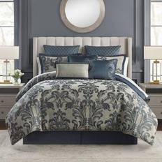 Waterford Everett 6-Piece Comforter Set, King Marrón