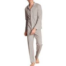 Beige - Men Pajamas Calida Herren Relax Selected Pyjamaset, Moonbeam