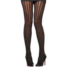 Burlesque Strumpfhose Gestreift