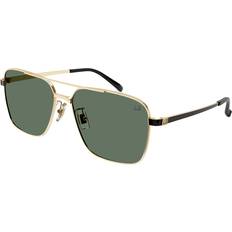 Dunhill Man Sunglasses - Metal Gold/Green