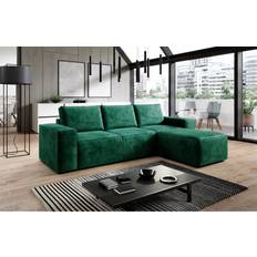 Kamli Sovesofa Med Chaiselong Med Opbevaring Sofa 3 personers
