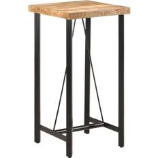 Bar Tables vidaXL 55 x 55 x 107 cm Massivholz Mango und Eisen Bartisch