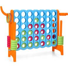 Giant 4 in A Row Jumbo 4-to-Score Chess Set Large Family Game Toy