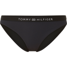 Tommy Hilfiger Mujer Partes inferiores de bikini Tommy Hilfiger Braga Bikini Logo Tonal Negro Gris Mujer - Black/Grey