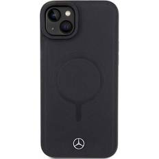 Mercedes handyhülle für iphone 15 plus schutzhülle hülle case cover etui Schwarz