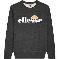 Clothing Ellesse Herren Sweatshirt, Baumwolle, Dark Grey Marl