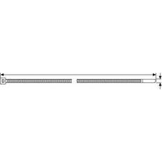 Natural Conductos de cables HellermannTyton 100 Stk. Kabelbinder UB270C-N 138-00034