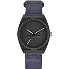 adidas Originals analog svart urtavla klocka-AOST22041, Svart, Tourbillon