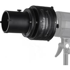 Lighting & Studio Equipment Tomtop Jms Metal Bowens Mount Focusing Snoot Reflector Flash Diffuser