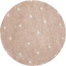 Lorena Canals Washable Rug Dot Natur, Blau, Rosa