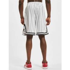 Pinstripe Bermuda Shorts - Hvid/Sort
