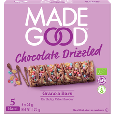 Made Good Chocolate Drizzled Granola Bars Birthday Cake Flavor 5 pcs