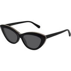 Stella McCartney SC0187S 005 Outlet Solglasögon Acetat Svart Grå