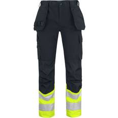 ProJob Mens High-Vis Trousers 38R Yellow/Black