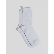 Dame - Syntetisk Undertøj Vero Moda Vmmagic Glitter Socks Noos Undertøj & Sæt Snow White