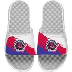 Slippers & Sandals Islide Men ISlide x Mitchell & Ness White Toronto Raptors Paint Stripe Slide Sandals