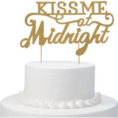 Cake Decorations Fun Express Kiss Me at Midnght Cake Topper Cake Decoration