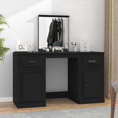 Furniture vidaXL With Mirror 130x50x132.5 cm Dressing Table