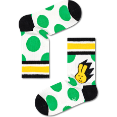 Svarte Sokker Happy Socks Weiße Häschen Gerippte für Kinder Weiß Yellow, Black, Green 12-24 Months