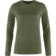 Fjällräven Abisko Wool LS Women-laurel green-XL