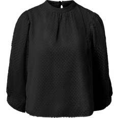 Herr - M Blusar Vero Moda Krosa Bluse Damer Størrelse: Sort