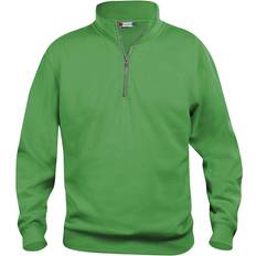 Basic half zip Clique Basic Half-Zip Sweatshirt - Apple Green