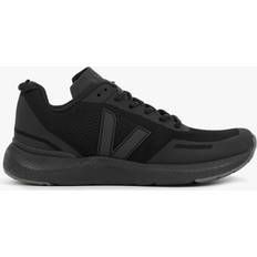 Veja Black Shoes Veja Impala Engineered-Mesh Full Black Kaki Trainers Colour: Black Fab