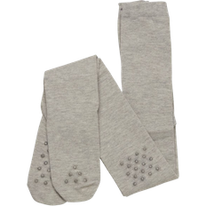 Minymo Baby's Tights - Light Gray Melange