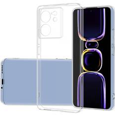 MAULUND Xiaomi 13T 13T Pro Fleksibelt TPU Plastik Gennemsigtig