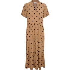 Braun - Langes Kleid Kleider Saint Tropez EdaSZ Kjole Brown