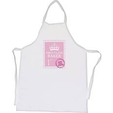 Women Aprons Studio Personalised 1st Class Cotton/Other Apron White