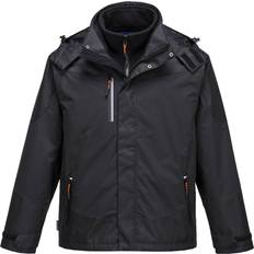 S Work Jackets Portwest Radial 3-in-1 Jacket Black
