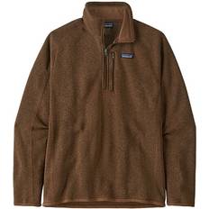 Patagonia Better Sweater 1/4 Zip Fleece jacket Men's Moose Brown