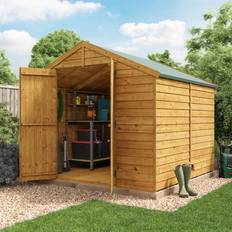 BillyOh 8x8, Windowless Keeper Overlap Shed (Building Area )