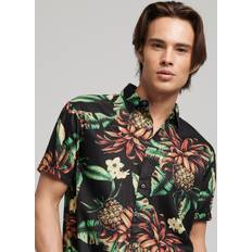 Superdry Camisas Superdry Camisa Vintage Hawaiian - Green/Black