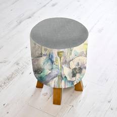 Voyage Maison Monty Papavera Floral Footstool