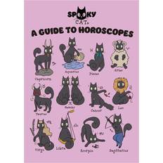 Pink Wall Decorations Spooky Cat Spooky Cat A Guide To Horoscopes Mini Poster