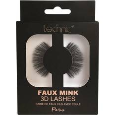 Technic False Eyelashes Technic Faux Mink 3D Lashes Paris 1 pair