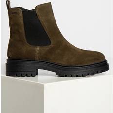 Geox Chelsea boots Geox Stilfulde Chelsea Støvler med Iridea Design - Grøn
