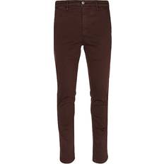 Man - Rood Spijkerbroeken Replay Zeumar Hyperflex X-Lite Chino - Donker Rood