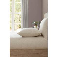 Lazy Linen Lazy Linen Plain Fitted Bed Beige