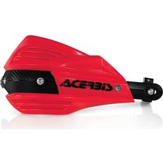 Red Motorcycle Handguards Acerbis X-Factor Hand Guard, red for Men