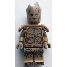 LEGO Marvel Super Heroes Teen Groot Dark Tan Armour Minifigure from 76253