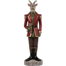 Stag Nutcracker Standing Ornament