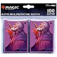 Ultra Pro MTG Commander Masters 100ct Standard Size Card Sleeves Urza, Lord High Artificer Artwork, Matte Finish mit ChromaFusion Technologie, Magic: The Gathering Cards Deck