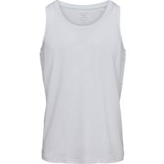 Herr - Viskos Linnen Panos Emporio PE Bamboo/cotton Tank TOP White SMA