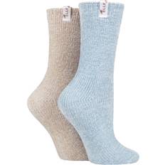 Silk Socks Elle Pair Boot Socks Tan 4-8